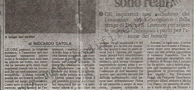 <b>12 Giugno 1981 Stampa: Paese Sera – Tutte quelle analogie sono reali?</b>