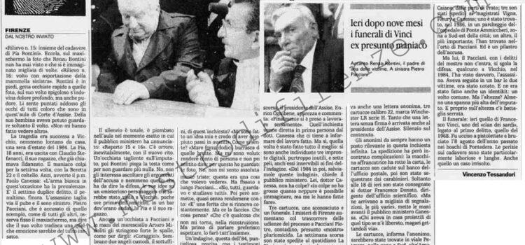 <b>3 Maggio 1994 Stampa: La Stampa – Mostro, il giallo dei messaggi</b>