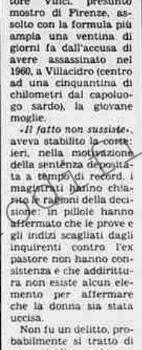 <b>5 Maggio 1988 Stampa: La Stampa – “Nessuna prova contro Vinci”</b>