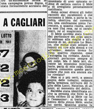 <b>25 Agosto 1968 Stampa: Corriere della Sera – Il marito è sotto accusa per gli amanti assassini</b>