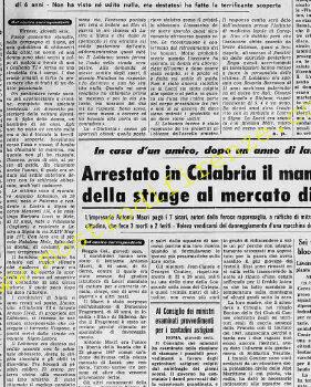 <b>22 Agosto 1968 Stampa: Stampa Sera – Due amanti assassinati in auto a rivoltellate</b>