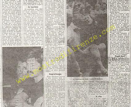 <b>19 Settembre 1974 Stampa: La Nazione – Arrestato il teste di Borgo</b>