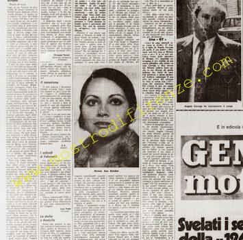 <b>24 Marzo 1972 Stampa: La Nazione – La strangolata ha un nome</b>
