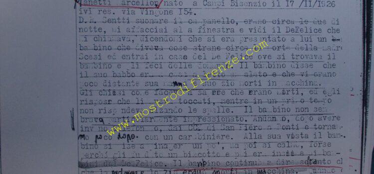 <b>7 ottobre 1968 Testimonianza Marcello Manetti</b>