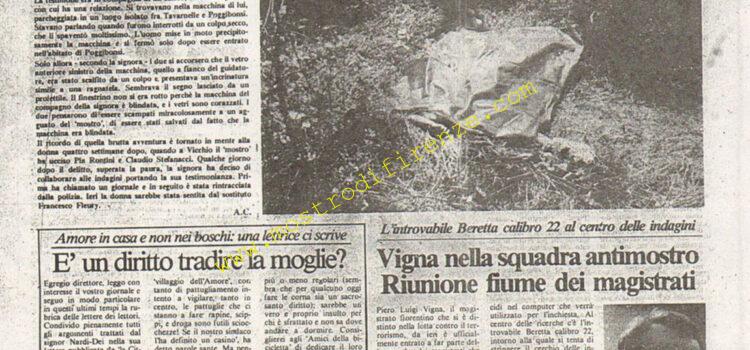 <b>22 Agosto 1984 Stampa: La Città – Interrogata una donna</b>