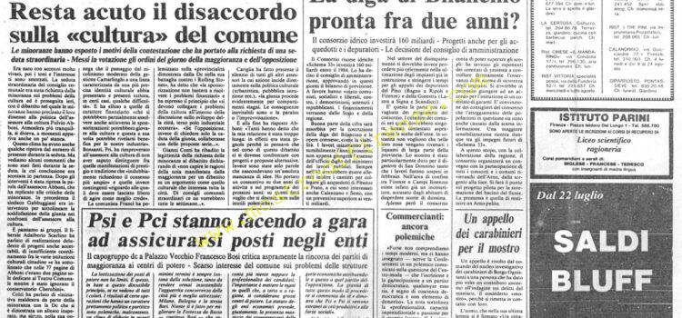 <b>20 Luglio 1982 Stampa: La Nazione – Un appello dei Carabinieri per il mostro</b>