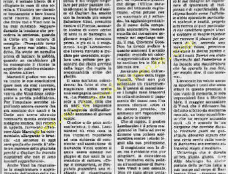 <b>20 Aprile 1988 Stampa: La Stampa – Vinci non ha ucciso la moglie il “mostro” torna un fantasma</b>