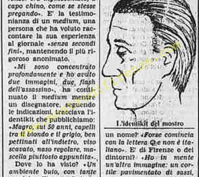 <b>3 Ottobre 1985 Stampa: La Stampa – “Mi è apparso il mostro”</b>