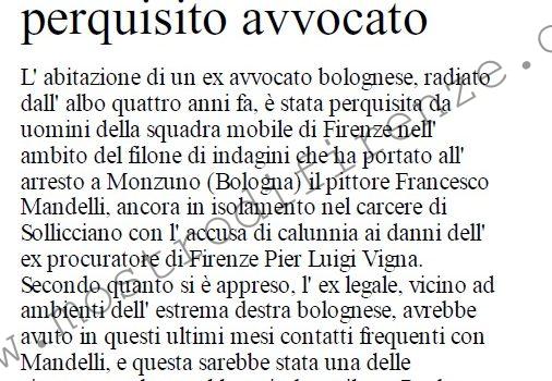 <b>29 Marzo 2002 Stampa: L’Unità – Mostro di Firenze perquisito avvocato</b>