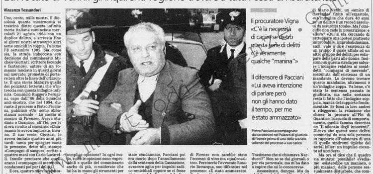 <b>22 Gennaio 2004 Stampa: La Stampa – Firenze, dubbi e polemiche sui mandanti del mostro</b>