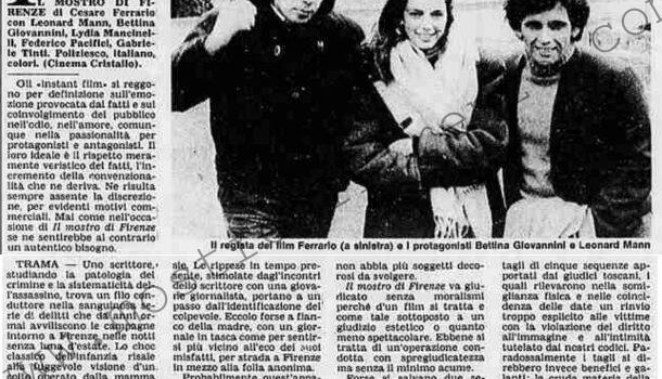 <b>12 Aprile 1986 Stampa: Stampa Sera – Mostro da Scoprire</b>
