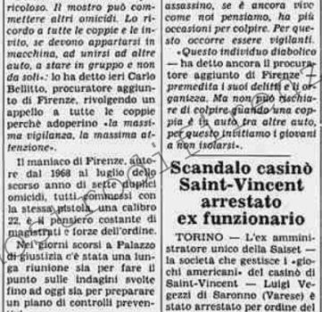 <b>23 Aprile 1985 Stampa: La Stampa – Firenze, il maniaco può colpire ancora</b>