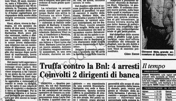 <b>12 Aprile 1988 Stampa: Corriere della Sera – Nell’ombra il “mostro di Firenze”</b>