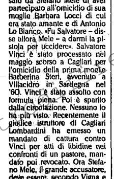 <b>20 Ottobre 1989 Stampa: L’Unità – “Vinci non è il mostro”</b>