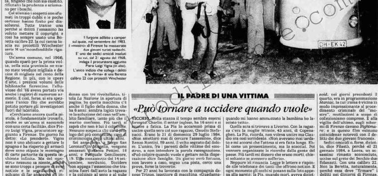 <b>11 Settembre 1990 Stampa: La Stampa – A Firenze l’incubo non è finito</b>