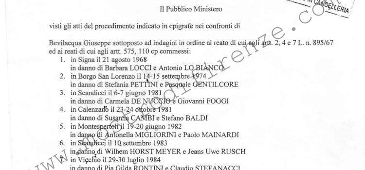 <b>26 Febbraio 2021 Archiviazione del procedimento contro Giuseppe Bevilacqua</b>