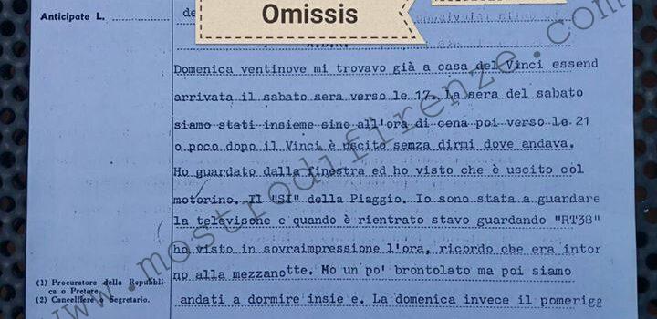 <b>8 Agosto 1984 Testimonianza di Antonietta D’Onofrio</b>
