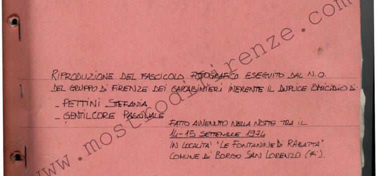<b>15 settembre 1974 Relazione della Polizia Scientifica alla Piazzola del Le Fontanine</b>