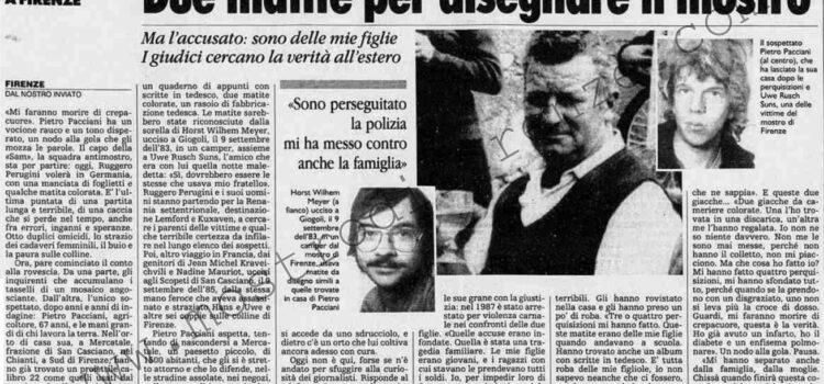 <b>21 Giugno 1992 Stampa: La Stampa – Due matite per disegnare il mostro</b>