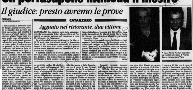 <b>21 Luglio 1992 Stampa: La Stampa – Un portasapone inchioda il mostro</b>
