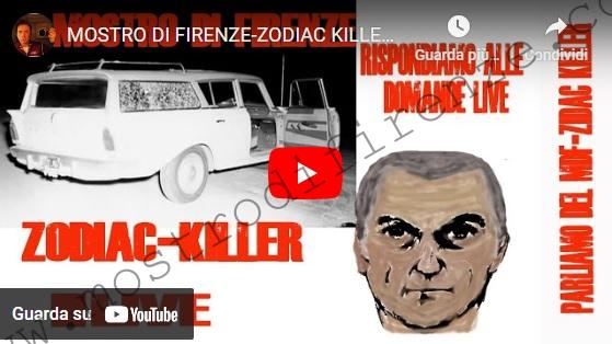 <b>21 Giugno 2023 Mostro di Firenze – Zodiac Killer: Live</b>