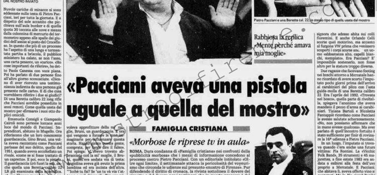 <b>2 Giugno 1994 Stampa: La Stampa – “Pacciani aveva una pistola uguale a quella del mostro”</b>