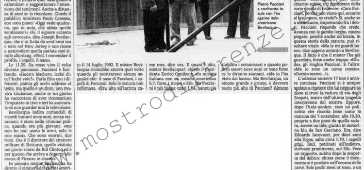 <b>7 Giugno 1994 Stampa: La Stampa – Débâcle Pacciani, finisce 2 volte al tappeto</b>