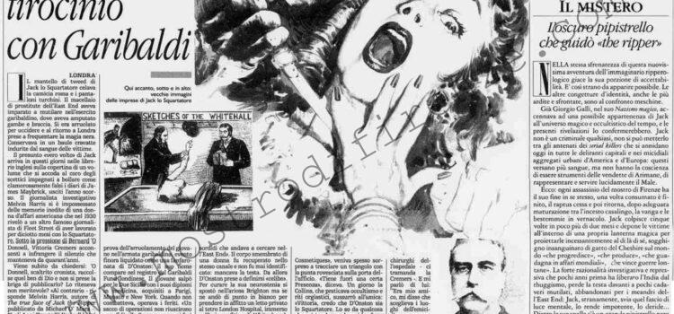 <b>13 Giugno 1994 Stampa: L’Unità – Jack lo squartatore</b>