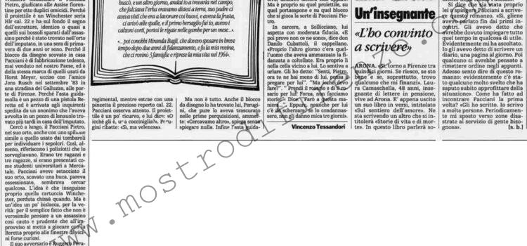 <b>16 Giugno 1994 Stampa: La Stampa – “Ecco le prove che Pacciani è il mostro”</b>