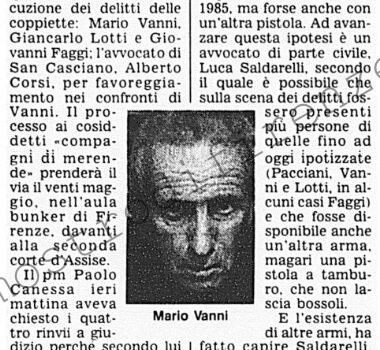 <b>21 Febbraio 1997 Stampa: Corriere della Sera – Inchiesta bis sul mostro Rinviati a giudizio “i compagni di merende”</b>