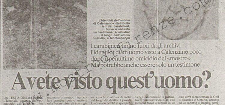 <b>30 Giugno 1982 Stampa: Paese Sera – Avete visto quest’uomo?</b>