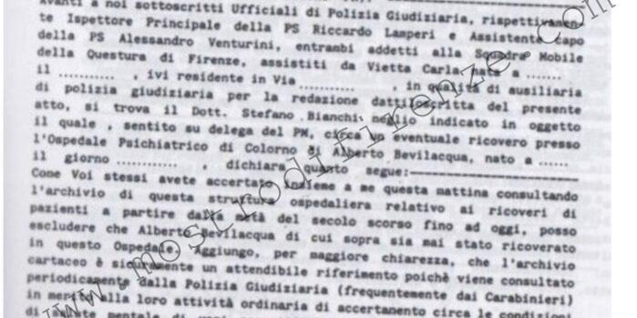 <b>21 Marzo 1995 Testimonianza di Stefano Bianchi</b>