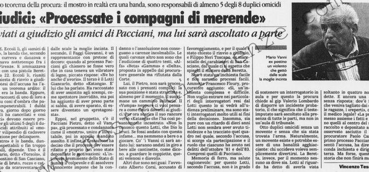 <b>15 Gennaio 1997 Stampa: La Stampa – I giudici: “Processate i compagni di merende”</b>
